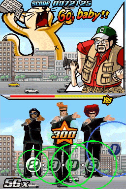 Elite Beat Agents screenshot 3 for Nintendo DS